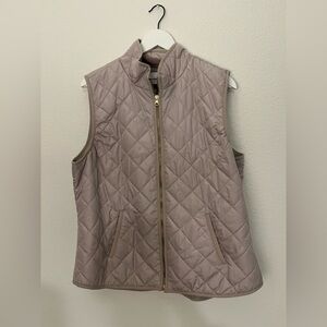 Old Navy pink vest with gold zipper